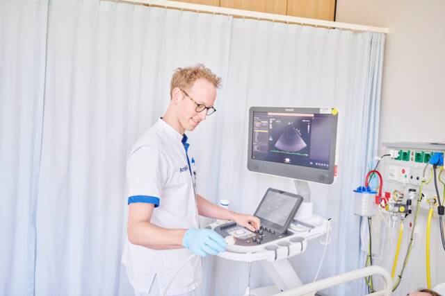 Echocardiografie Bent