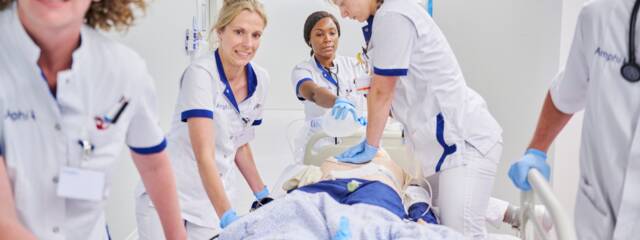 CCU-verpleegkundige in opleiding