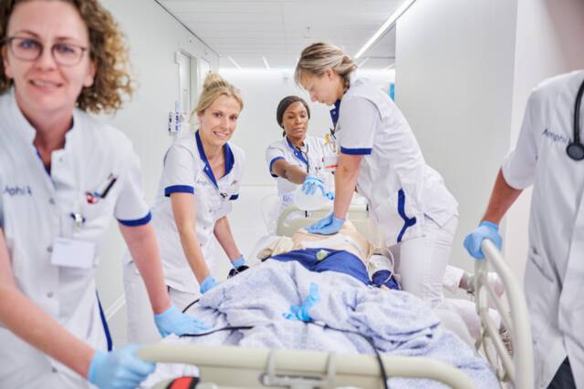 CCU-verpleegkundige in opleiding
