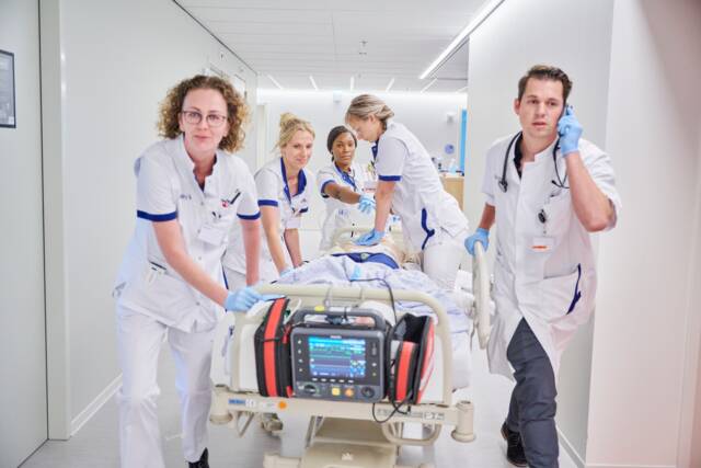 CCU-verpleegkundigen in actie