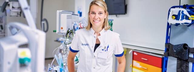 Ik houd echt van de adrenaline die de spoed mij geeft