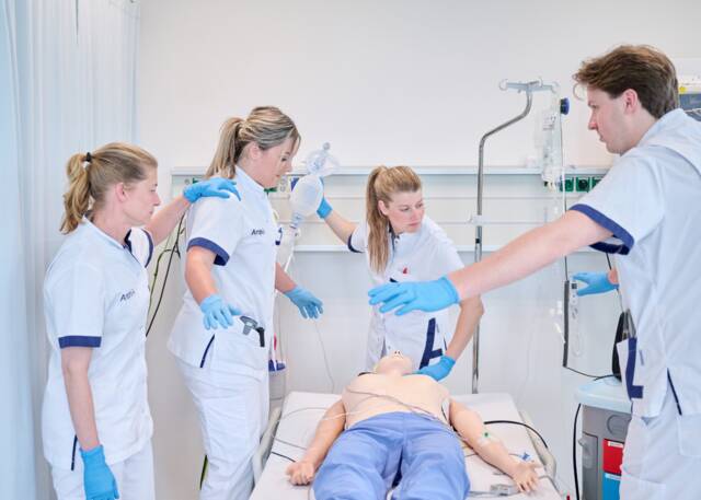 CCU verpleegkundige in opleiding